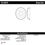 Order Rear Brake Drum by CENTRIC PARTS - 123.48010 For Your Vehicle