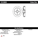 Order Rear Brake Drum by CENTRIC PARTS - 123.50003 For Your Vehicle