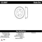 Order Rear Brake Drum by CENTRIC PARTS - 123.50007 For Your Vehicle