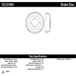 Order Rear Brake Drum by CENTRIC PARTS - 123.51004 For Your Vehicle