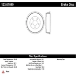 Order Rear Brake Drum by CENTRIC PARTS - 123.61049 For Your Vehicle
