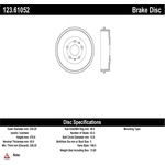 Order Rear Brake Drum by CENTRIC PARTS - 123.61052 For Your Vehicle