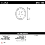 Order Rear Brake Drum by CENTRIC PARTS - 123.62020 For Your Vehicle