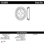 Order Rear Brake Drum by CENTRIC PARTS - 123.62030 For Your Vehicle