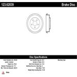 Order Rear Brake Drum by CENTRIC PARTS - 123.62039 For Your Vehicle