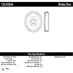 Order Rear Brake Drum by CENTRIC PARTS - 123.63044 For Your Vehicle