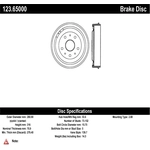 Order Rear Brake Drum by CENTRIC PARTS - 123.65000 For Your Vehicle