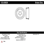Order Rear Brake Drum by CENTRIC PARTS - 123.65020 For Your Vehicle