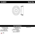Order Rear Brake Drum by CENTRIC PARTS - 123.66010 For Your Vehicle