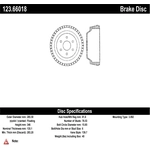 Order Rear Brake Drum by CENTRIC PARTS - 123.66018 For Your Vehicle