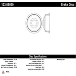 Order Rear Brake Drum by CENTRIC PARTS - 123.66030 For Your Vehicle