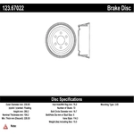 Order Rear Brake Drum by CENTRIC PARTS - 123.67022 For Your Vehicle