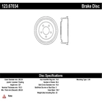 Order Rear Brake Drum by CENTRIC PARTS - 123.67034 For Your Vehicle