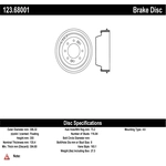 Order Tambour de frein arrière par CENTRIC PARTS - 123.68001 For Your Vehicle