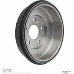 Order Rear Brake Drum by DYNAMIC FRICTION COMPANY - 365-47028 For Your Vehicle