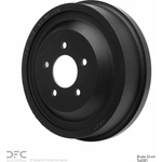 Order Rear Brake Drum by DYNAMIC FRICTION COMPANY - 365-54081 For Your Vehicle
