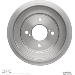 Order DYNAMIC FRICTION COMPANY - 365-59018 - Rear Brake Drum For Your Vehicle