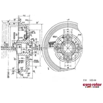 Order EUROROTORS - SZD06 - Brake Drum For Your Vehicle