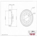Order Rear Brake Drum by ULTRA - MID38 For Your Vehicle