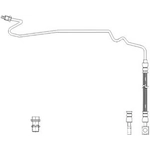 Order Rear Brake Hose by CORTECO - 19036850 For Your Vehicle