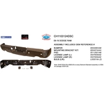 Order Rear Bumper Assembly - CH1103124DSC For Your Vehicle
