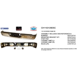 Order Rear Bumper Assembly - CH1103129DSC For Your Vehicle