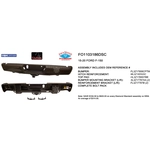 Order Rear Bumper Assembly - FO1103186DSC For Your Vehicle