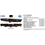 Order Rear Bumper Assembly - FO1103190DSC For Your Vehicle