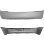 Order Rear Bumper Cover by SHERMAN PARTS - 1626A-89Q-0 For Your Vehicle