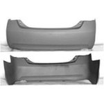 Order Rear Bumper Cover - TO1100243 For Your Vehicle