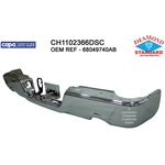 Order Rear Bumper Face Bar - CH1102366DSC For Your Vehicle