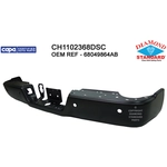 Order Barre de revétement pare-chocs arrière - CH1102368DSC For Your Vehicle