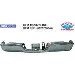 Order Rear Bumper Face Bar - CH1102378DSC For Your Vehicle