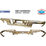 Order Rear Bumper Face Bar - GM1102568DSC For Your Vehicle