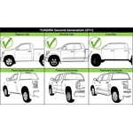 Order Barre de revétement pare-chocs arrière - TO1102244 For Your Vehicle