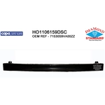 Order Rear Bumper Reinforcement - HO1106159DSC For Your Vehicle