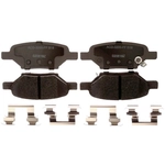 Order ACDELCO - 14D1033CHF1 - Ceramic Rear Disc Brake Pads For Your Vehicle