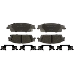 Order ACDELCO - 14D1707CHF1 - Ceramic Rear Disc Brake Pads For Your Vehicle