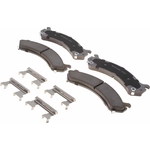 Order Rear Ceramic Pads by ACDELCO - 14D909CHF1 For Your Vehicle