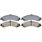 Order ACDELCO - 14D834CH - Ceramic Rear Disc Brake Pad Set For Your Vehicle