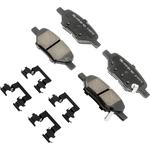 Order ACDELCO - 17D1033CHF1 - Ceramic Rear Disc Brake Pad Kit with Clips For Your Vehicle