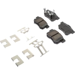 Order ACDELCO - 17D1086CHF1 - Ceramic Rear Disc Brake Pads For Your Vehicle