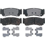 Order ACDELCO - 17D1297CH - Rear Disc Brake Pads For Your Vehicle