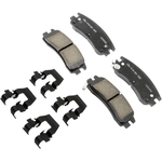 Order ACDELCO - 17D714CHF1 - Rear Ceramic Pads For Your Vehicle