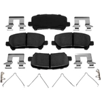 Order ACDELCO PROFESSIONAL - 17D1281CH - Rear Disc Brake Pads For Your Vehicle