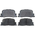 Order ACDELCO PROFESSIONAL - 17D835C - Rear Disc Brake Pad Set For Your Vehicle