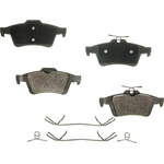 Order Rear Ceramic Pads by AGNA BRAKES - PLD1095C For Your Vehicle