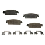 Order AGNA BRAKES - PLD1194C - Rear Ceramic Disc Brake Pad Set For Your Vehicle