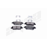 Order AGNA BRAKES - PLD1551C - Rear Ceramic Disc Brake Pad Set For Your Vehicle