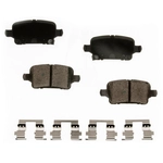 Order AGNA BRAKES - PLD1857C - Rear Ceramic Disc Brake Pad Set For Your Vehicle